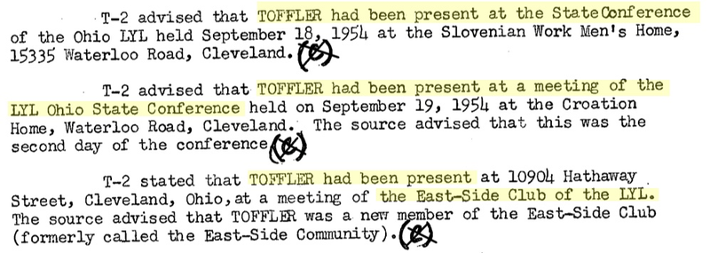 Illustration for article titled Alvin Toffler Investigated by FBI for Communist Activities According to Newly Released Files